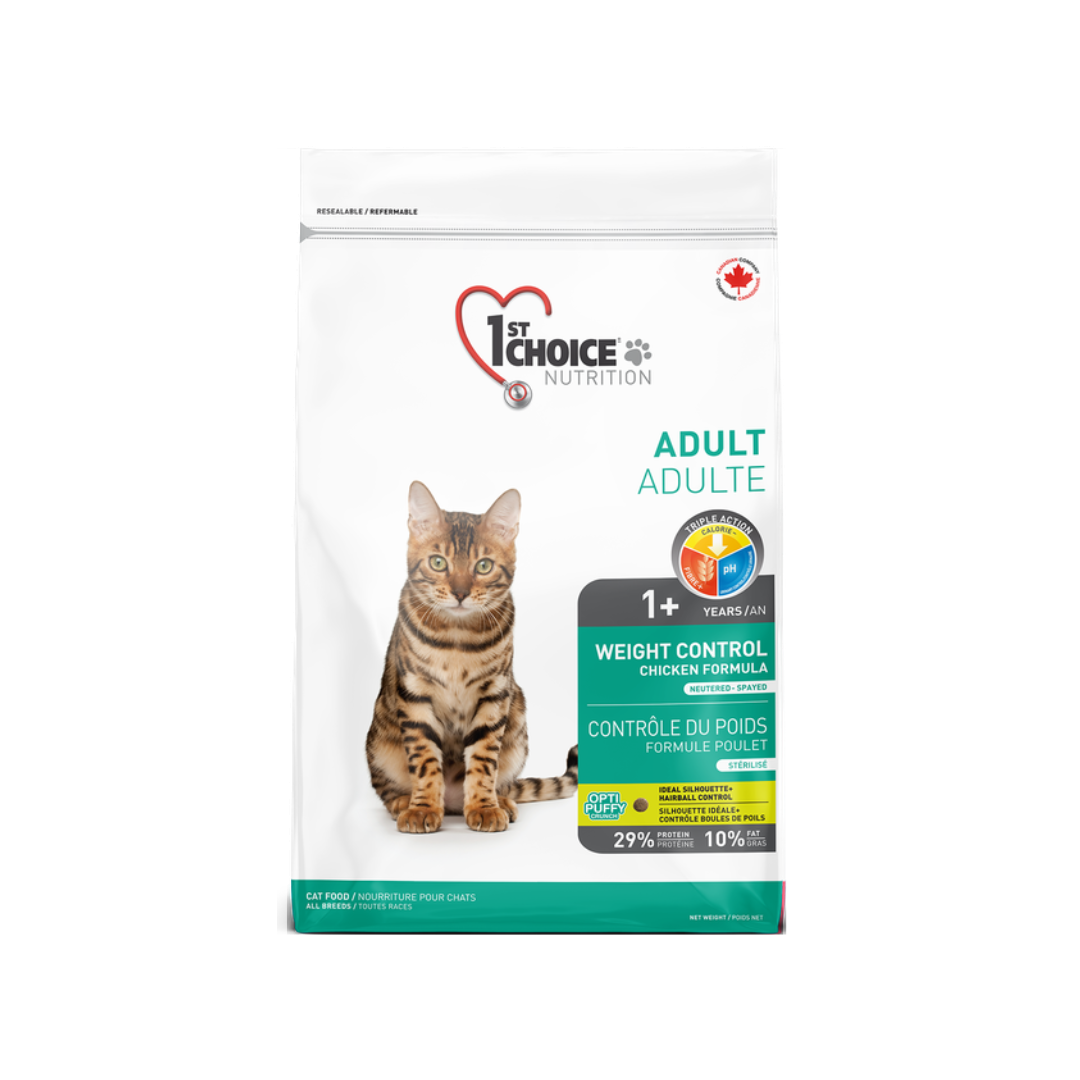 1 St Choice Adult Cat Control de Peso