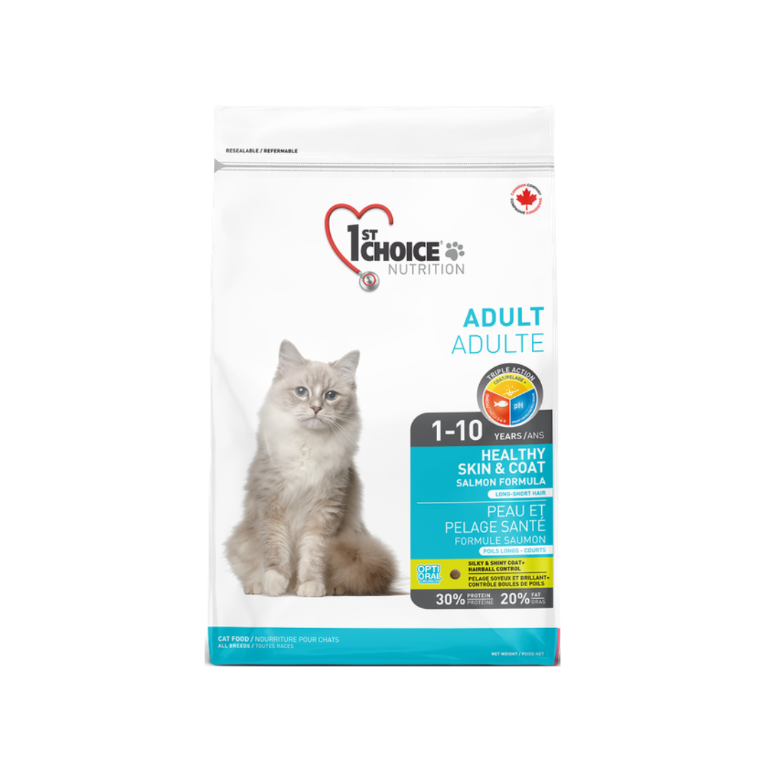 1 St Choice Adult Cat Pelo y Piel Todas las Razas