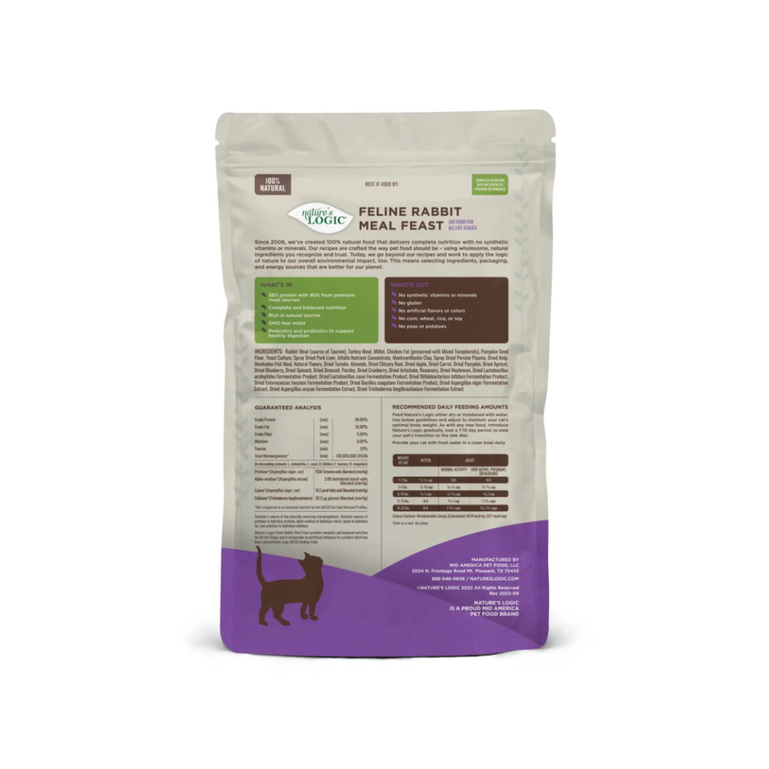 Alimento para gato sabor a Conejo