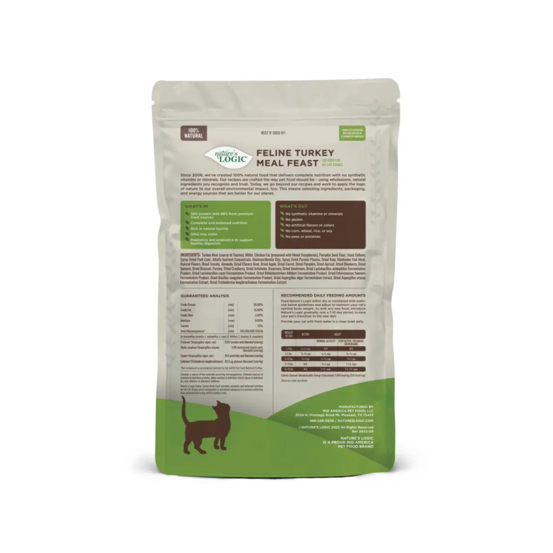 Alimento para gato sabor a Pavo