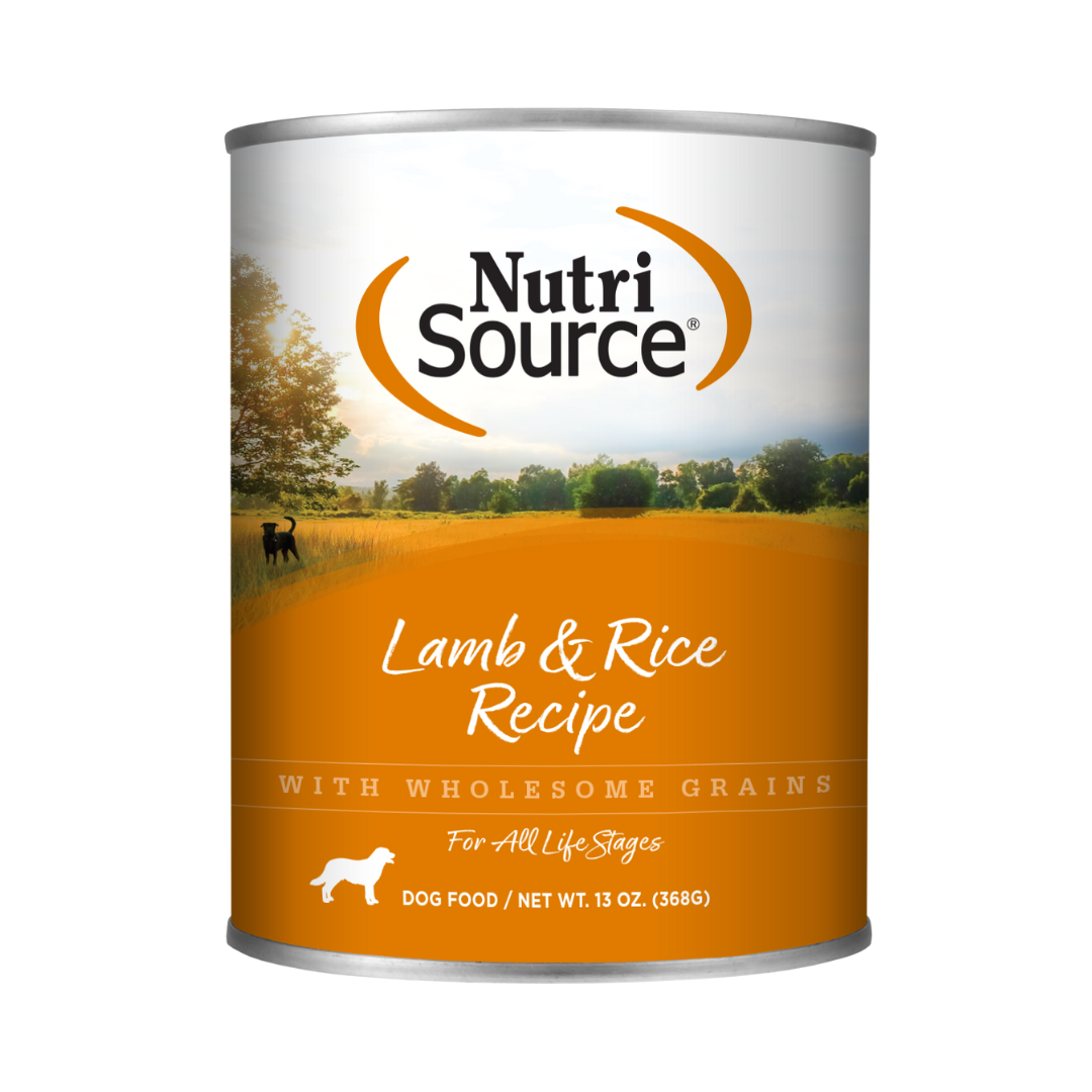 Lata NutriSource Cordero y Arroz