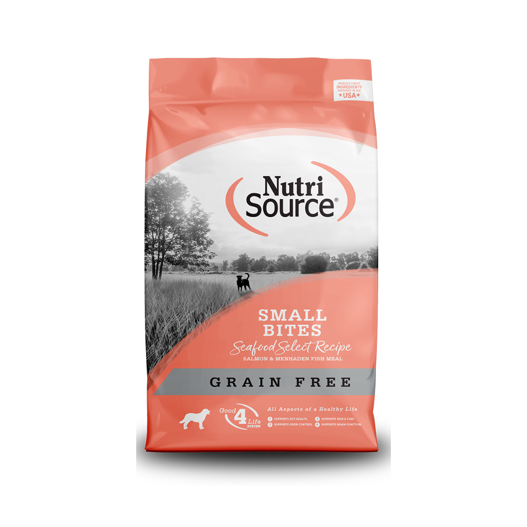 NutriSource Salmón Small Bites Grain Free
