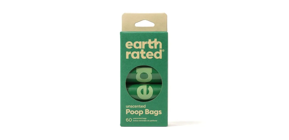4 rollos 60 bolsas Sin fragancia Earth Rated