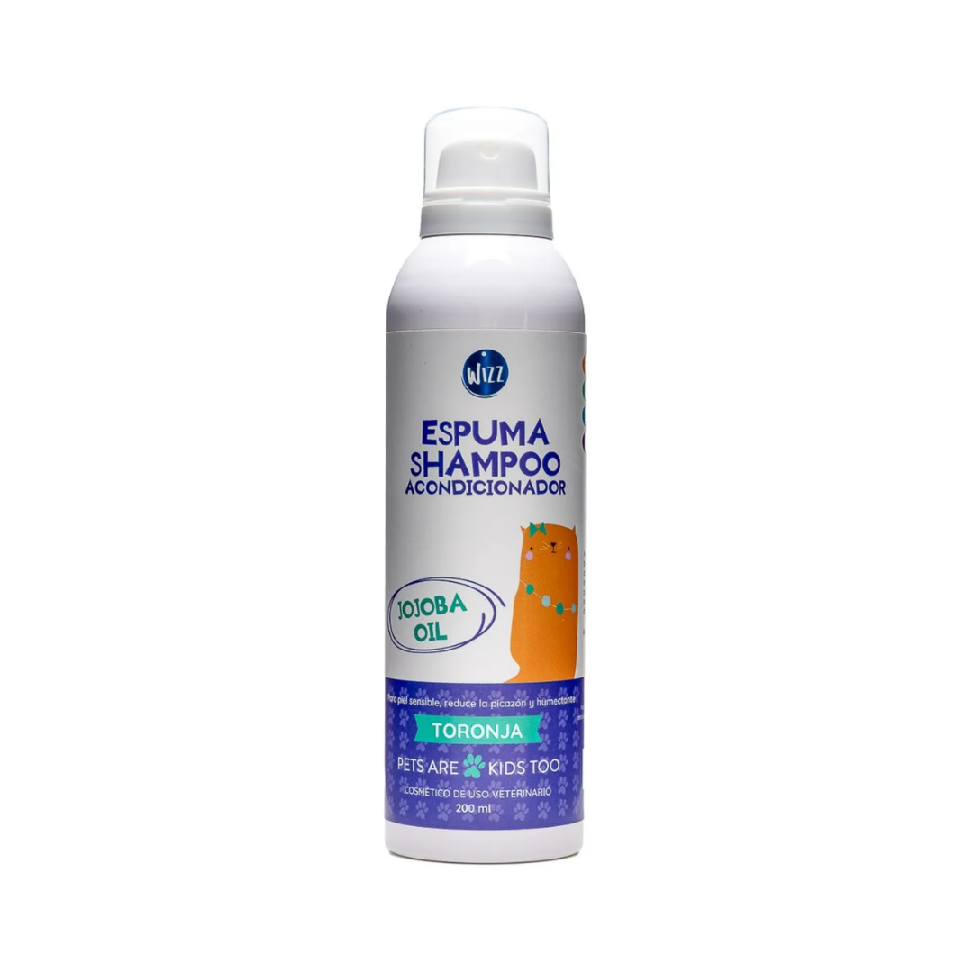 Espuma Shampoo - Acondicionador de Toronja 200 ml Wizz