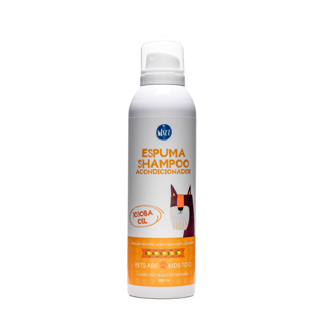 Espuma Shampoo - Acondicionador de Limón 200 ml Wizz