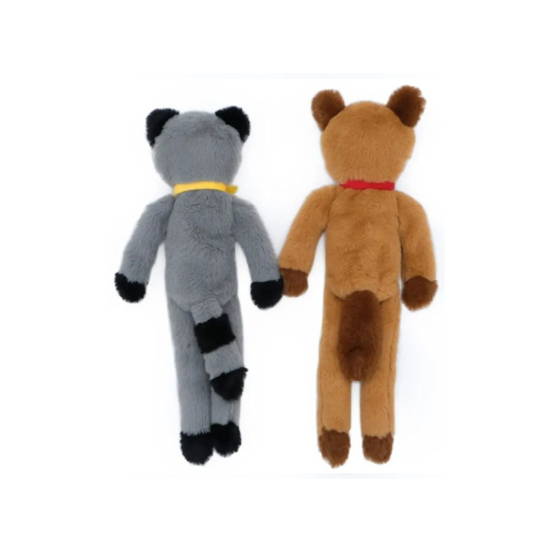 Fluffy Peltz – Ardilla y mapache