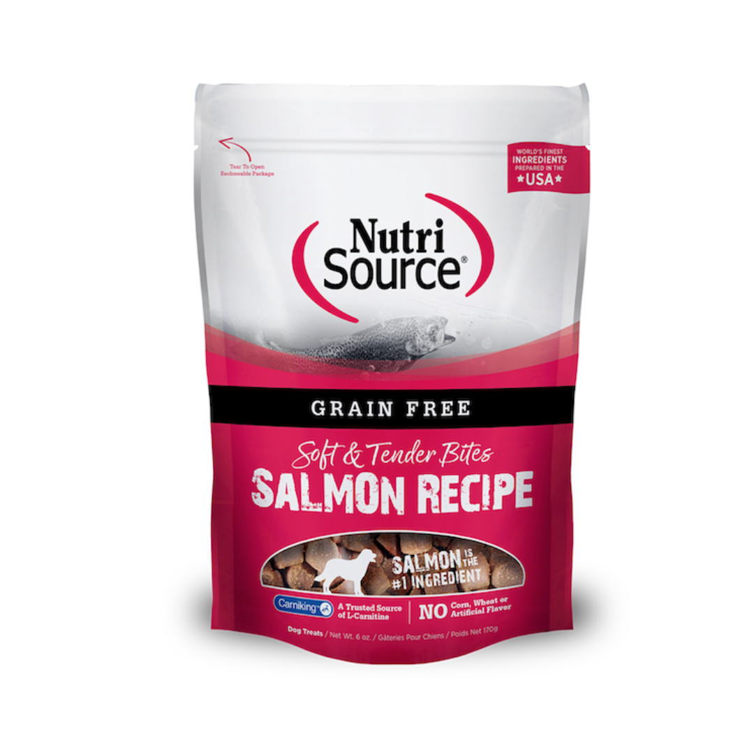 Treats NutriSource Grain Free Salmón 179 g