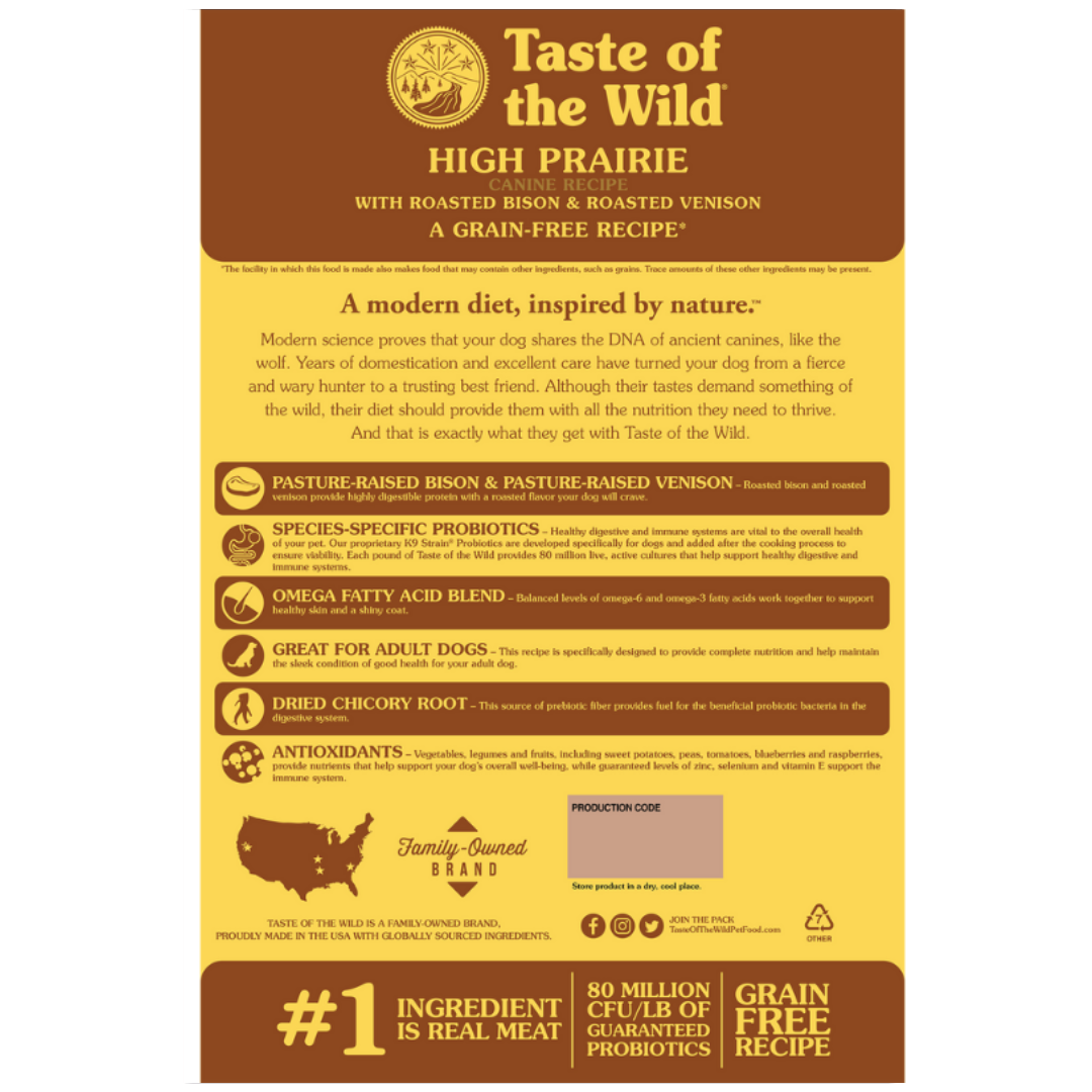 Taste of the Wild High Prairie