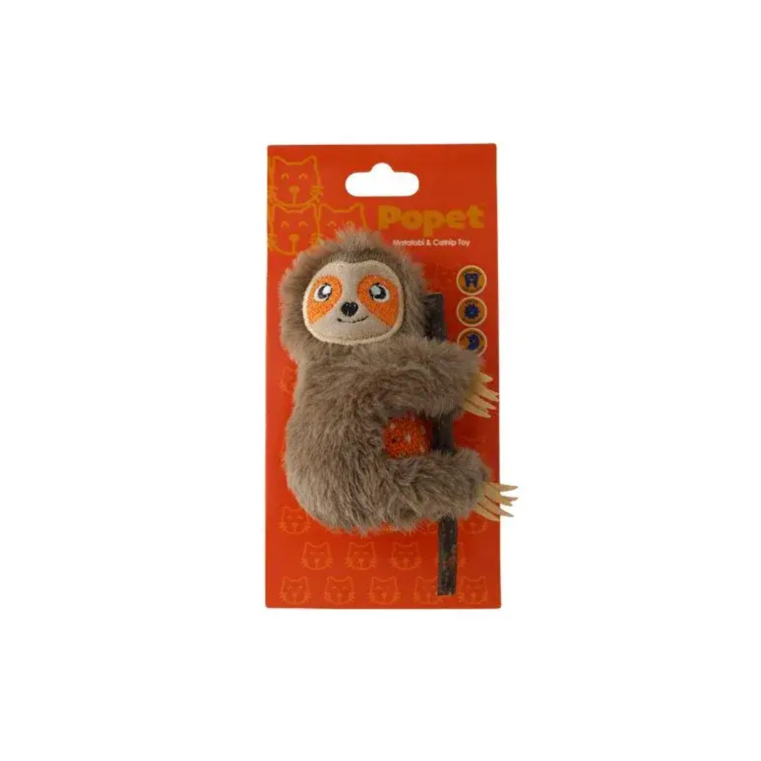 Popet Toys – Oso Perezoso con Matatabi & Catnip