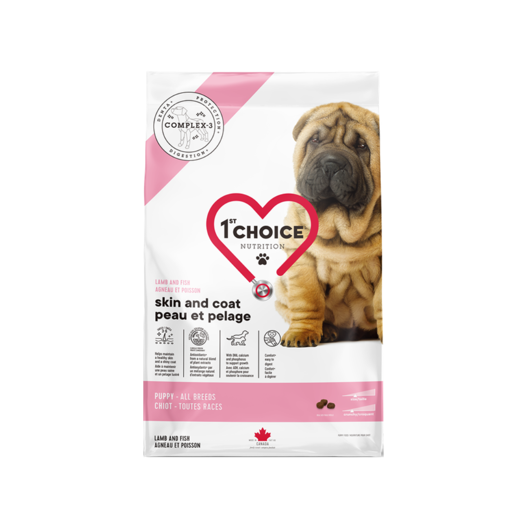 1 St Choice Puppy Pelo y Piel Todas las Razas