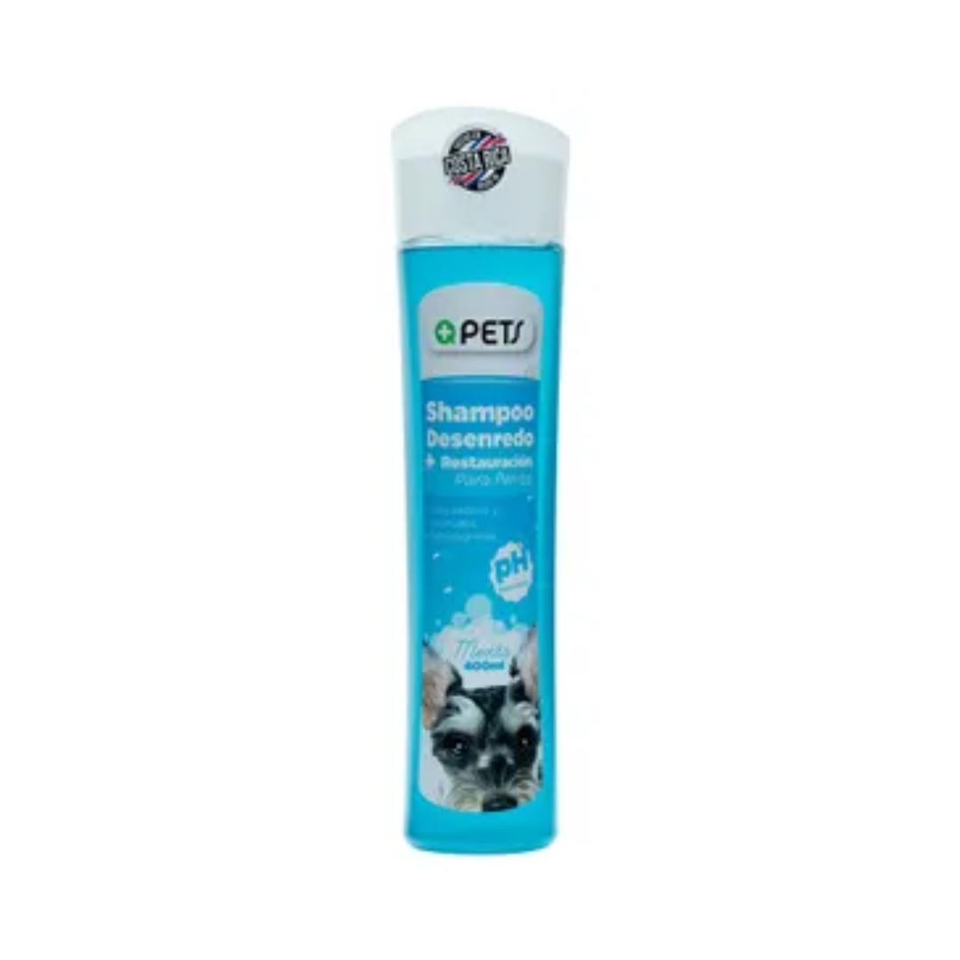Shampoo +qpets Desenredo + Restauración