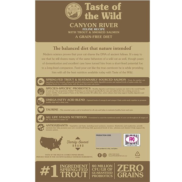 Taste of the Wild Canyon River