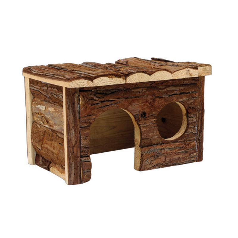 Living World – Casita de Madera Natural Mediana