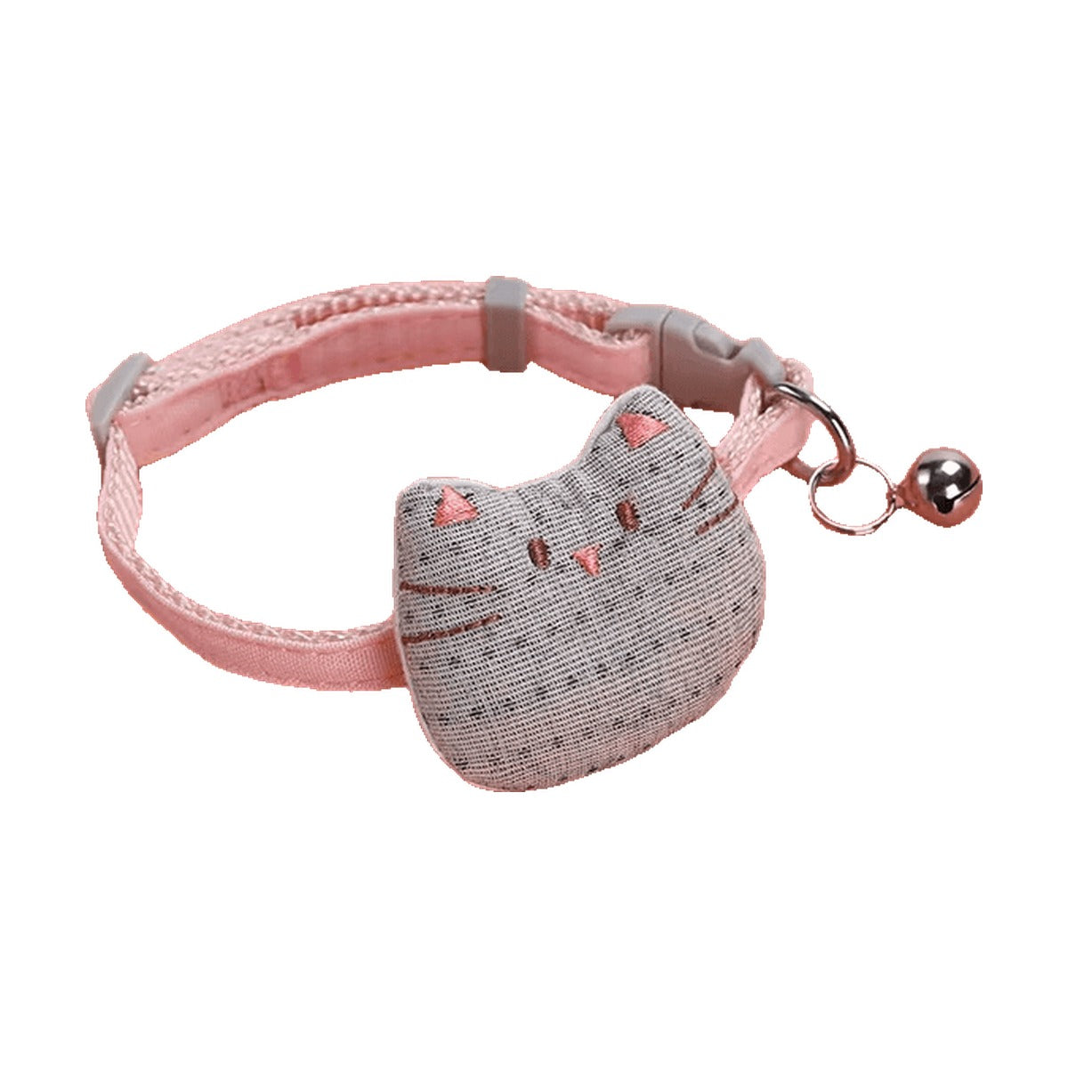 Collar para Gato con Cascabel y Carita