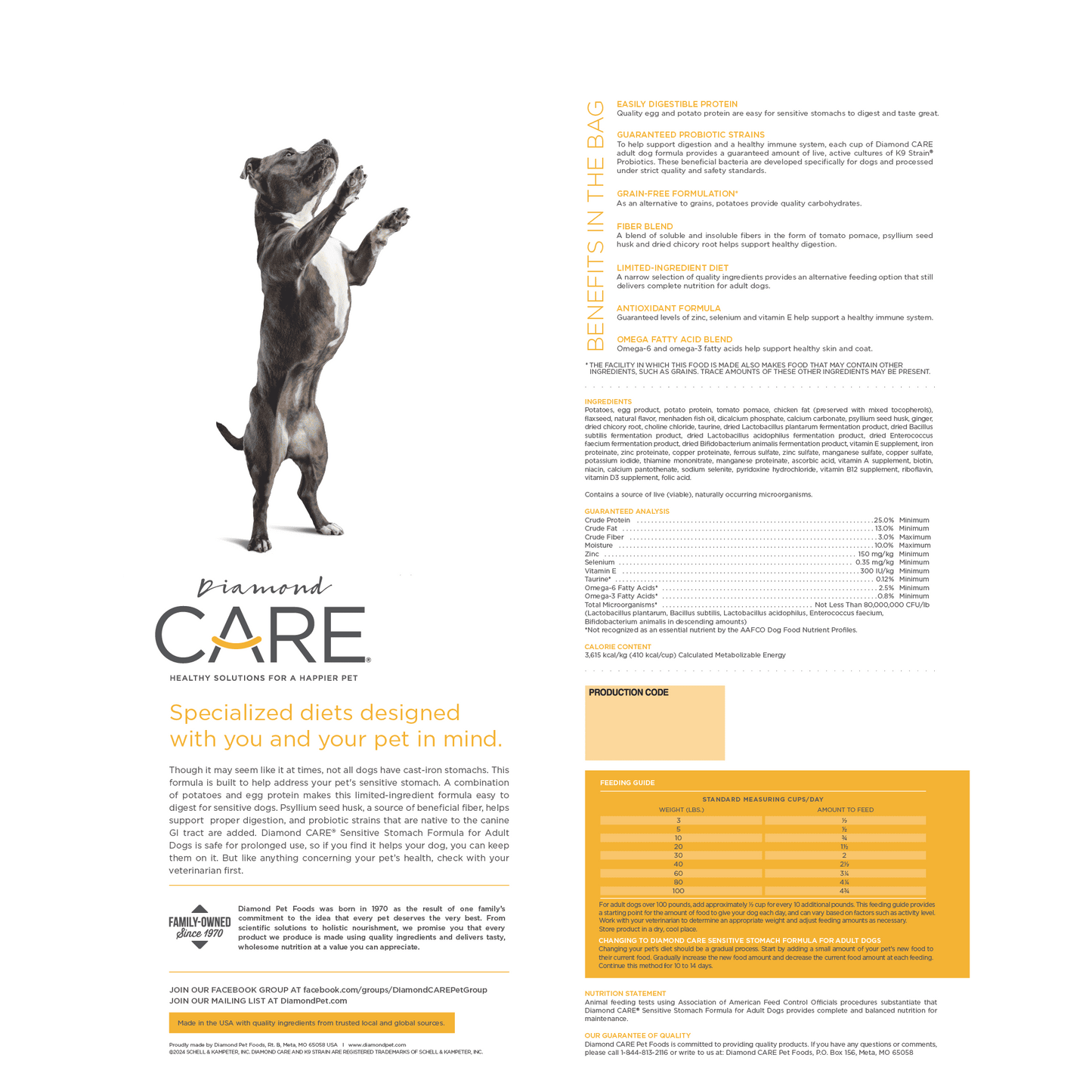 Diamond Care Estómago Sensible