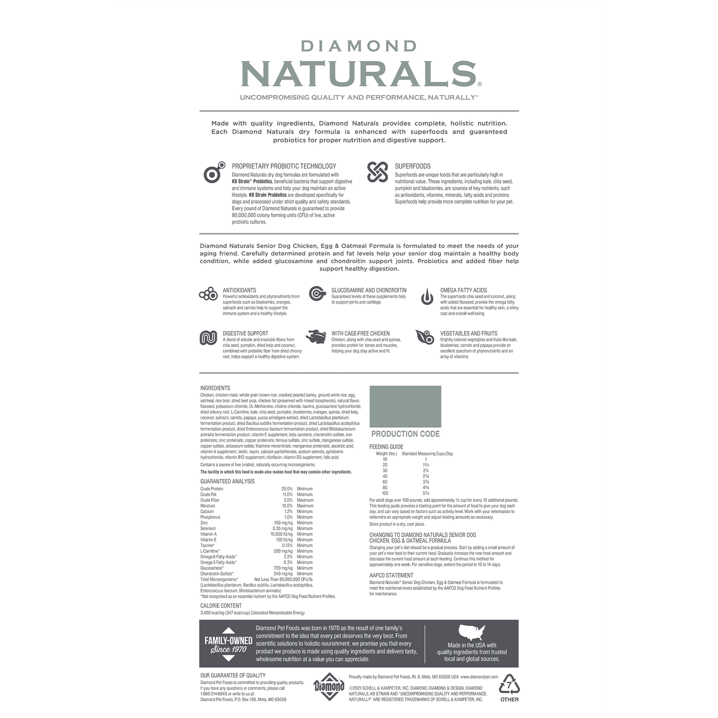 Diamond Naturals Señior