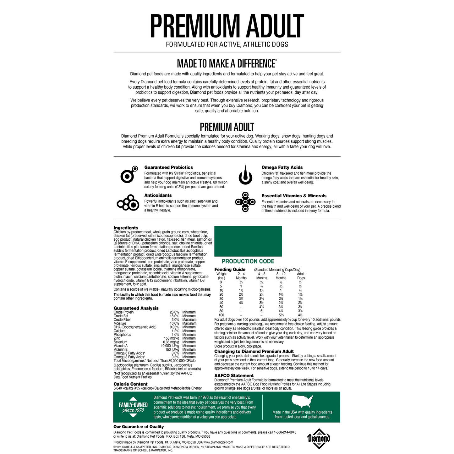 Diamond Premium Adult