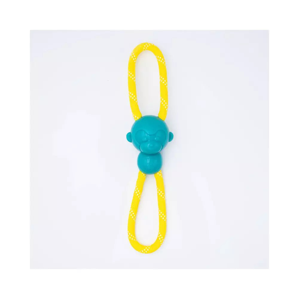 ZippyPaws – ZippyTuff RopeTugz Mono Verde Azul