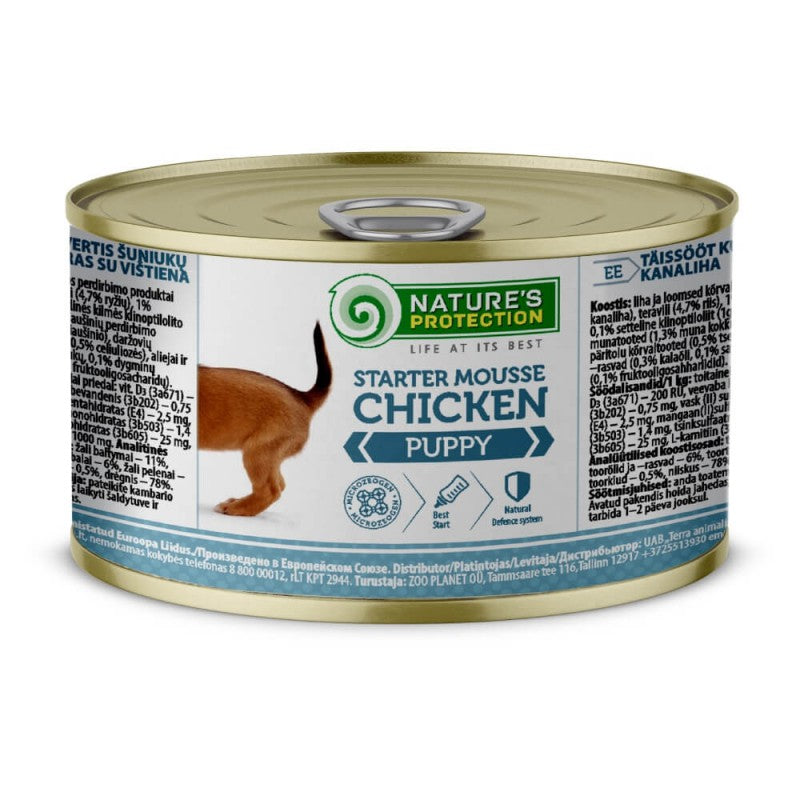 Nature's Protection – Mousse Starter de Pollo 200 g