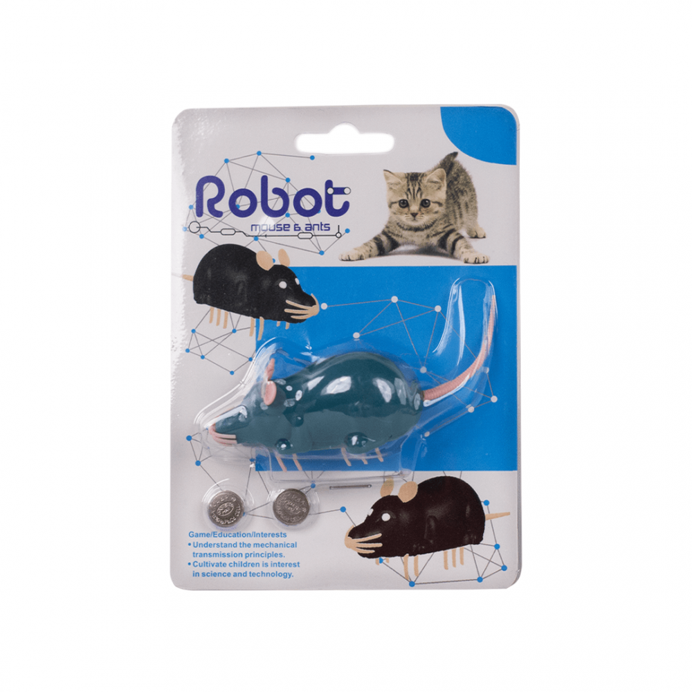 Ratón Robot Interactivo para Gato