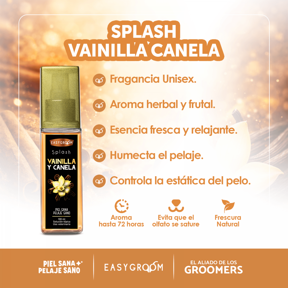 Easygroom – Splash Vainilla y Canela