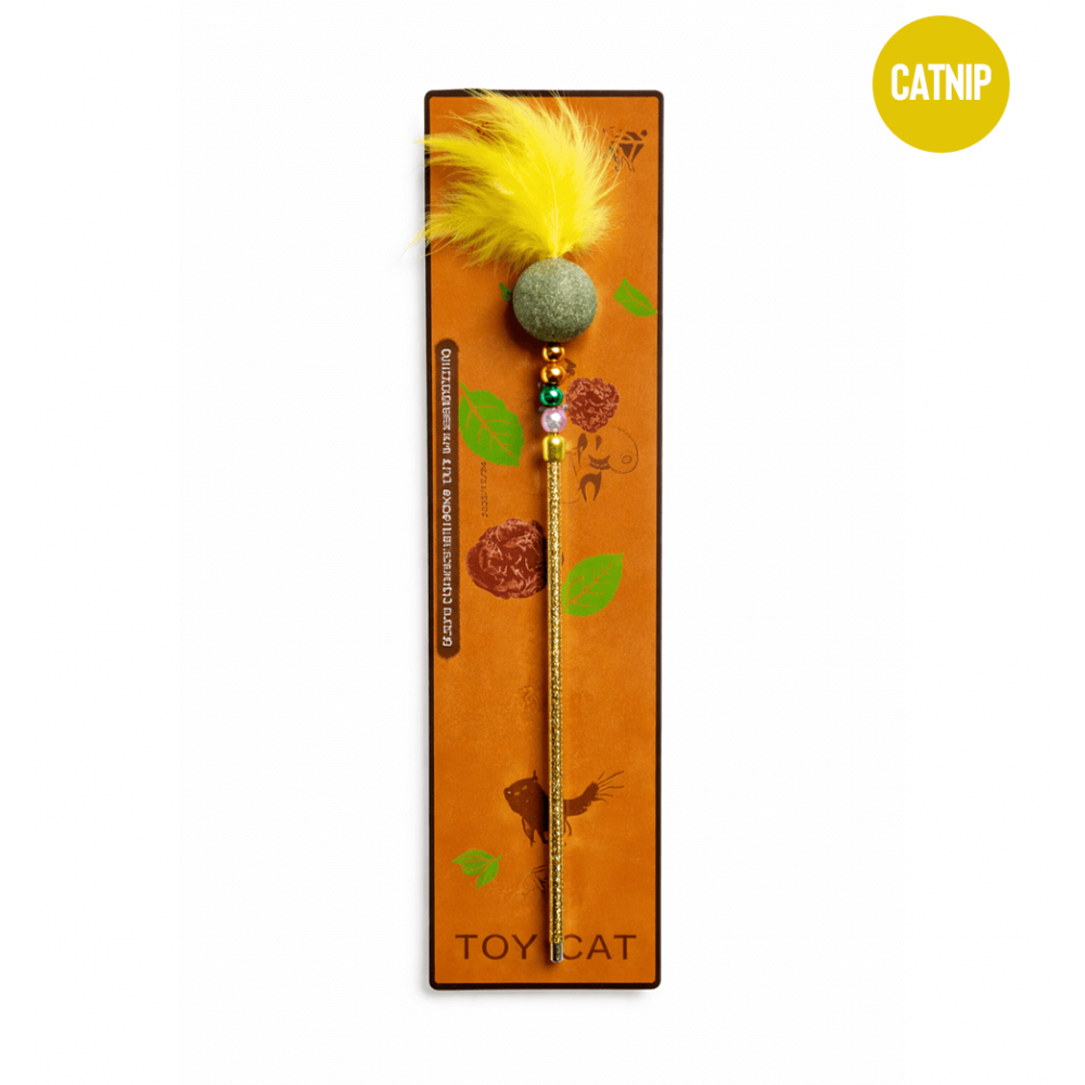Varita Extensible con Catnip para Gato 75 cm