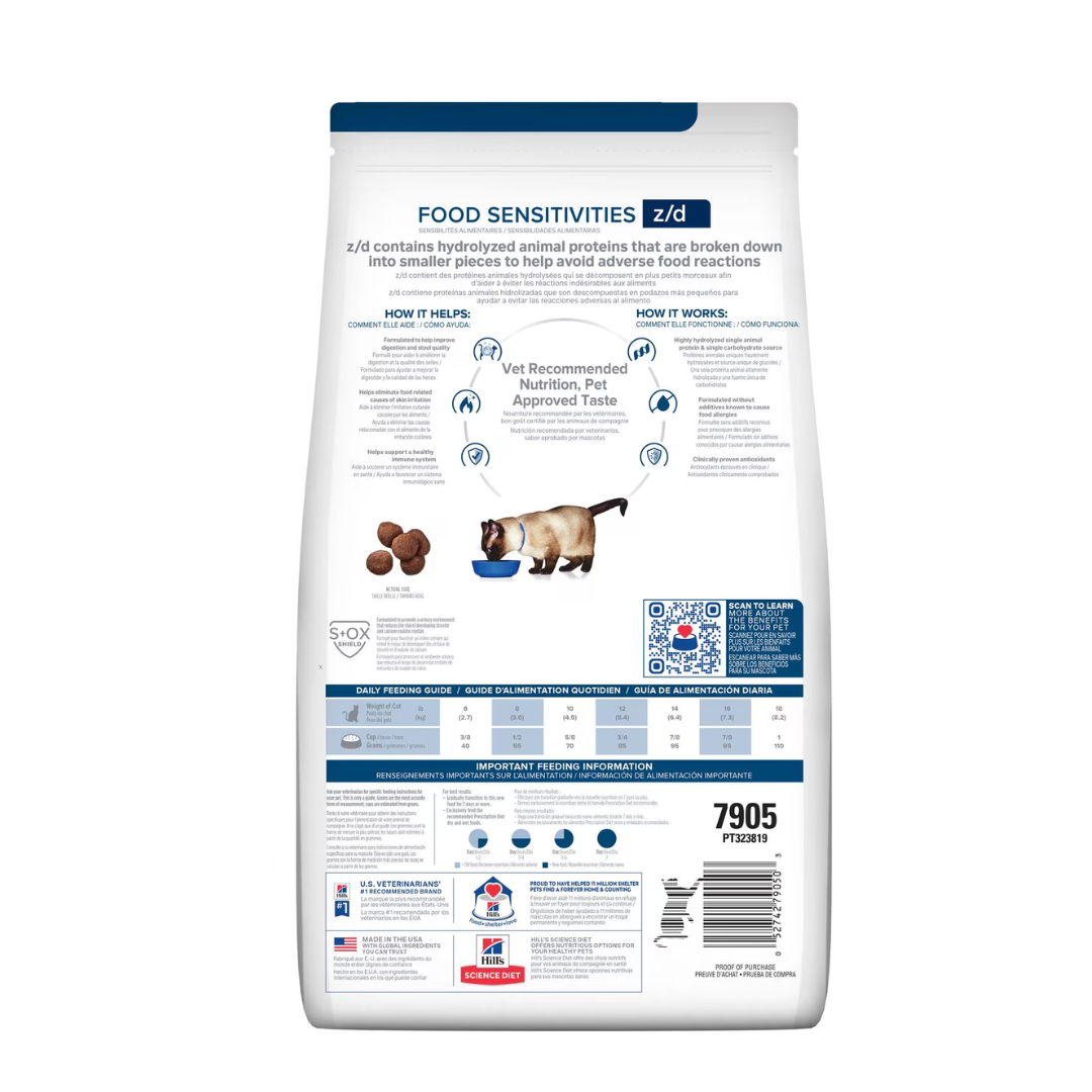 Z/D Alimento Seco para Gatos