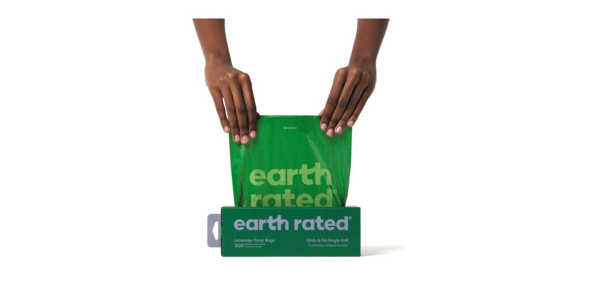 1 rollo 300 bolsas fragancia lavanda Earth Rated