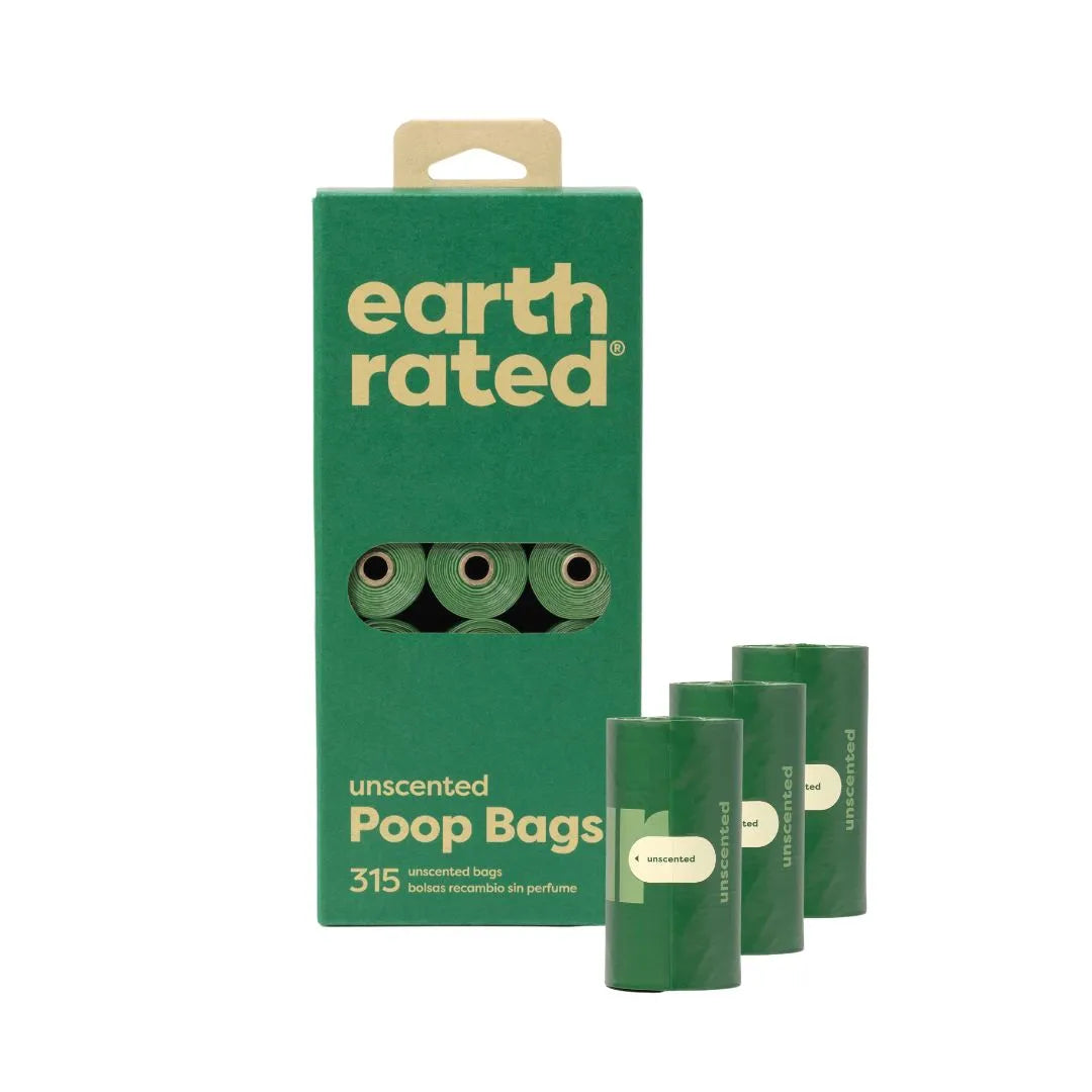 21 rollos 315 bolsas Sin fragancia Earth Rated