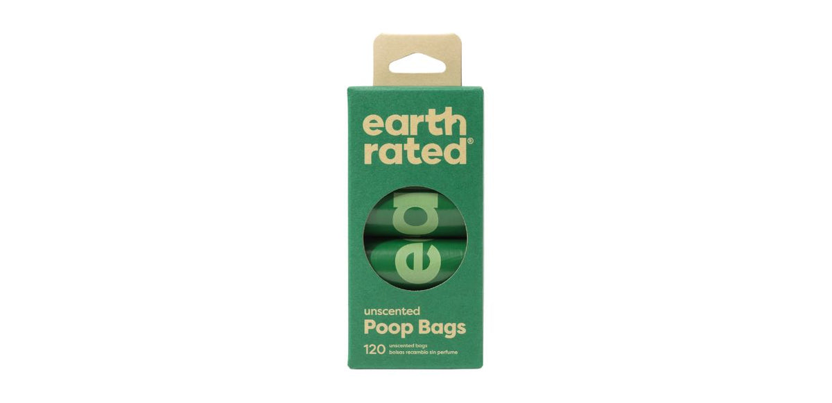 8 rollos 120 bolsas Sin fragancia Earth Rated