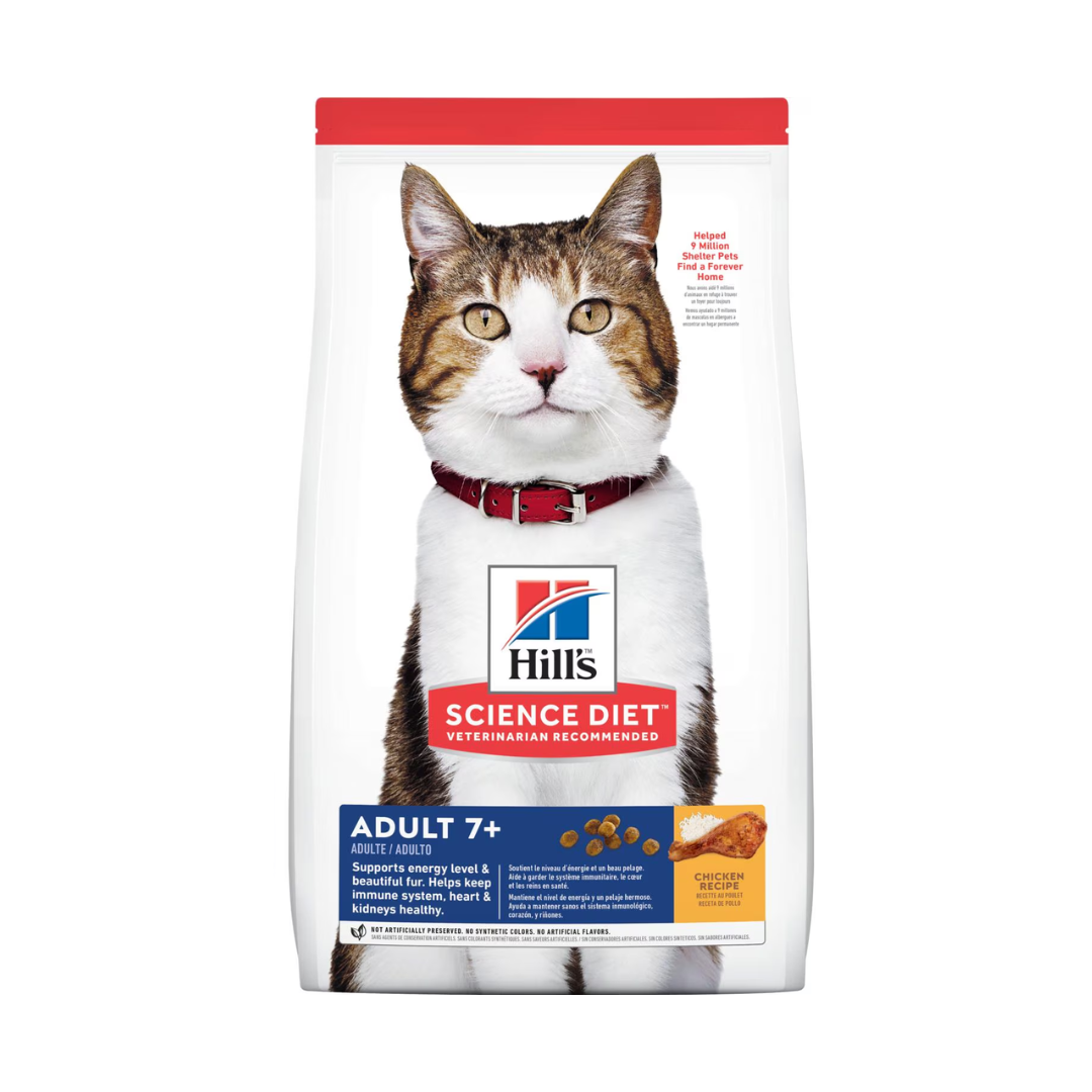 Adult 7+ Chicken Recipe cat food