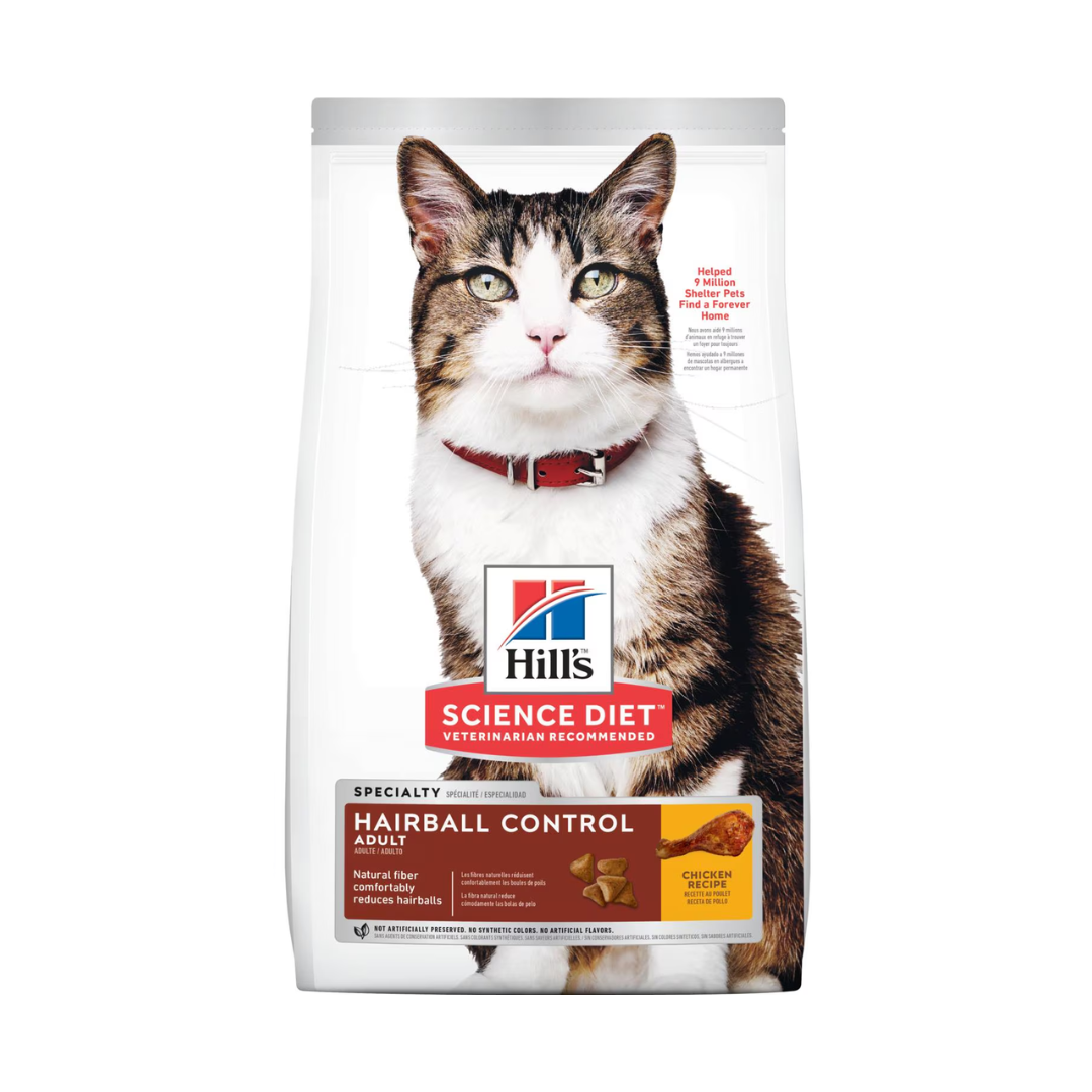 Adult Hairball Control Cat Food