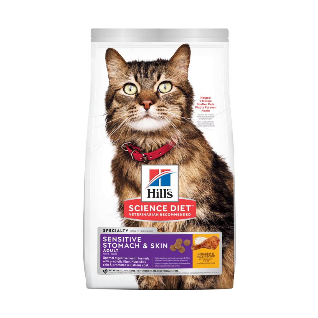 Adult Sensitive Stomach & Skin cat food
