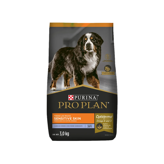 Pro Plan Adulto Sensitive Skin Cordero Todas las Razas