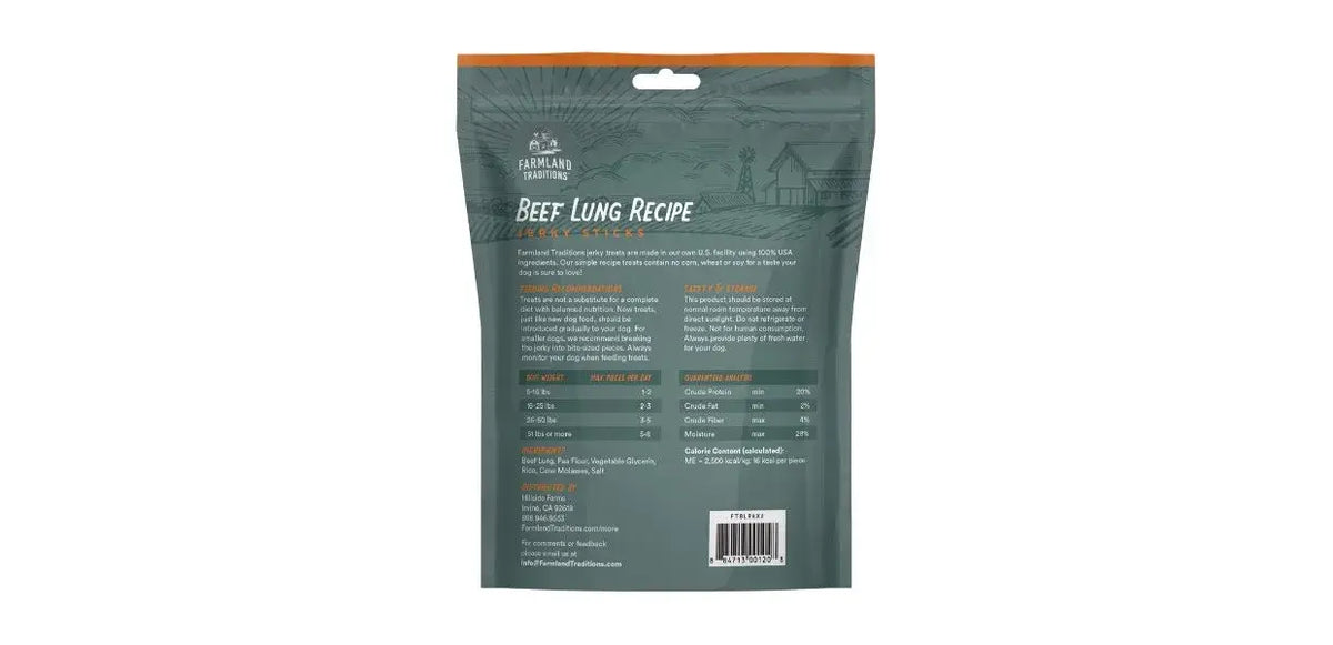 Farmland – Beef Lung Recipe Treats 232g