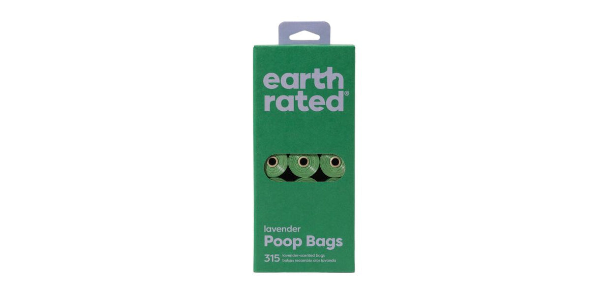 21 rollos 315 bolsas fragancia lavanda Earth Rated