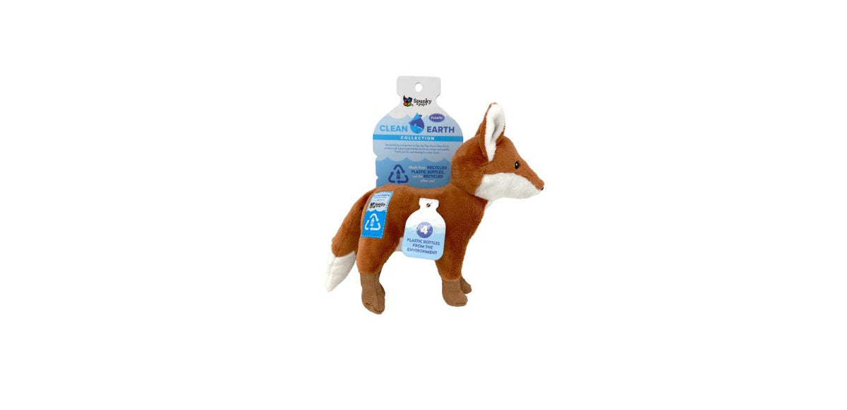 Spunky Pup – Clean Earth Plush Fox