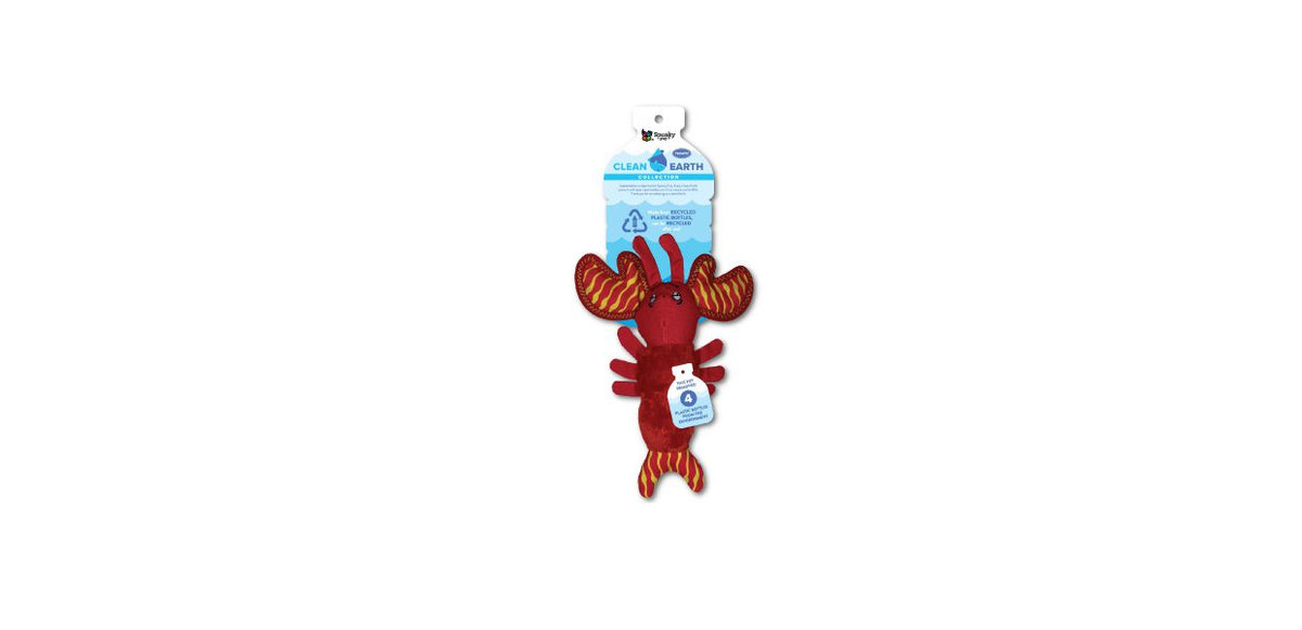 Spunky Pup – Clean Earth Plush Langosta