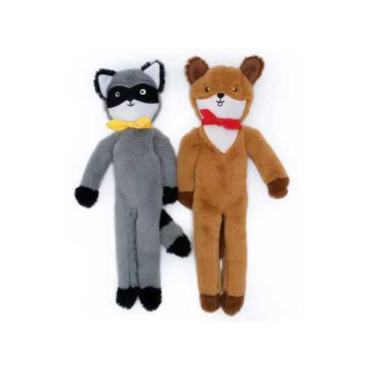 Fluffy Peltz – Ardilla y mapache
