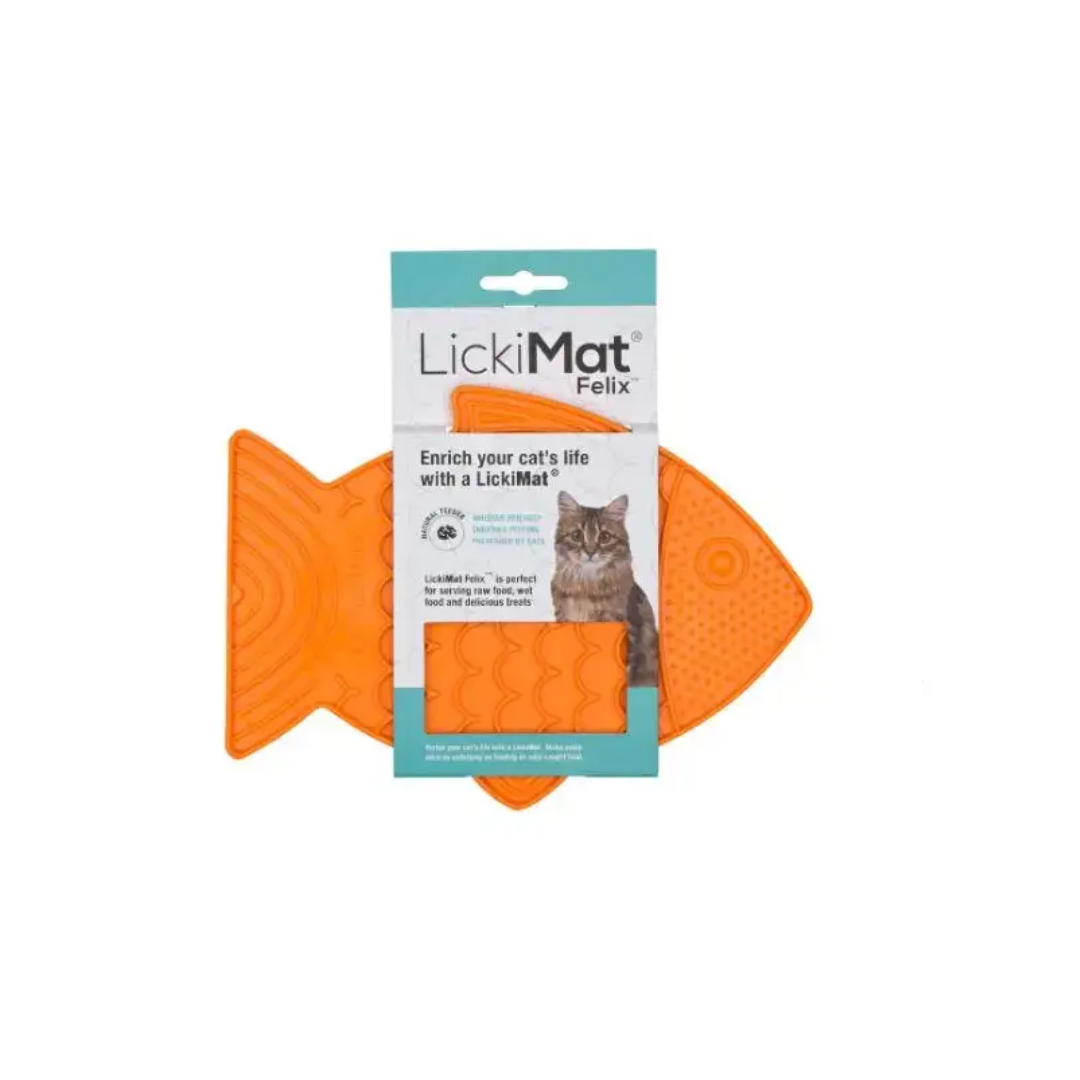 LickiMat – Felix Cat Orange