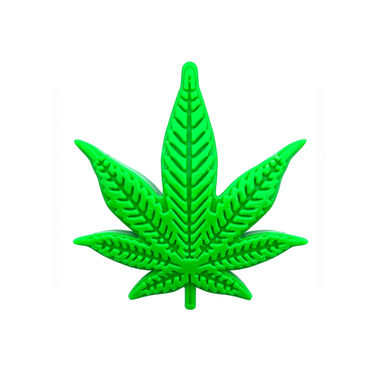 Juguete de Hule Interativo - Hoja de Arce Verde