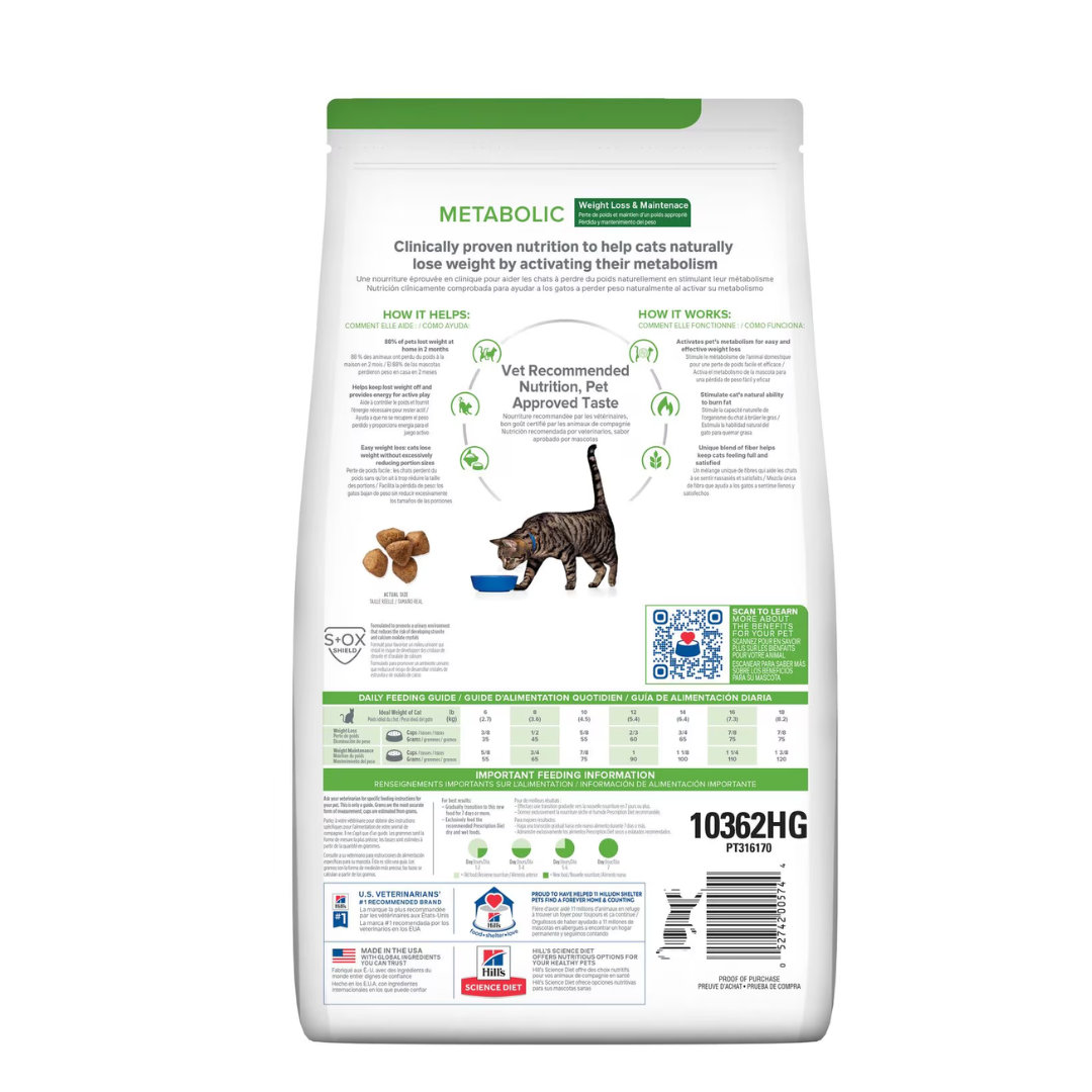Metabolic Alimento Seco para Gatos