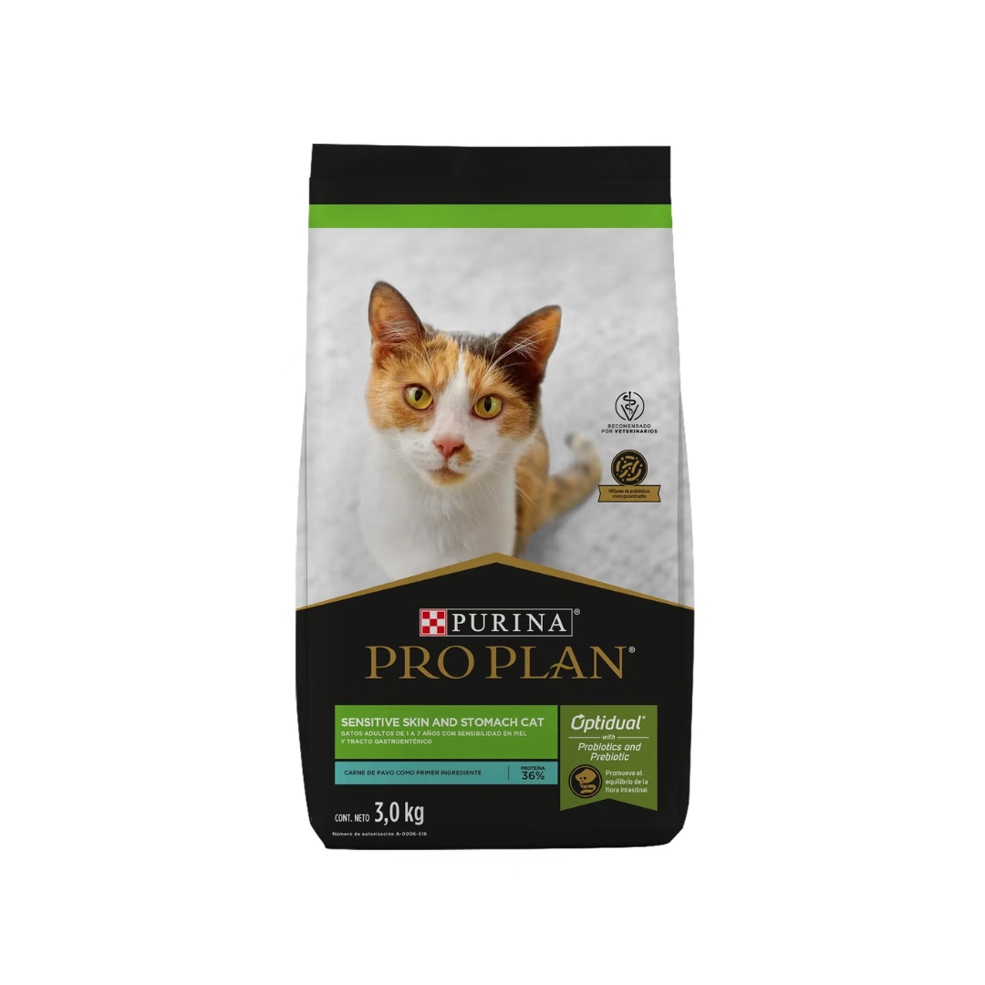 Pro Plan Adult Cat Sensitive Skin & Stomach