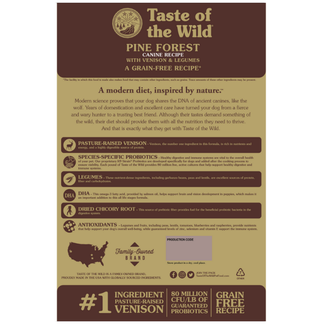 Taste of the Wild Pine Forest