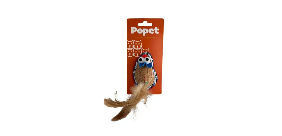 Popet Toys – Ratón con pluma eco