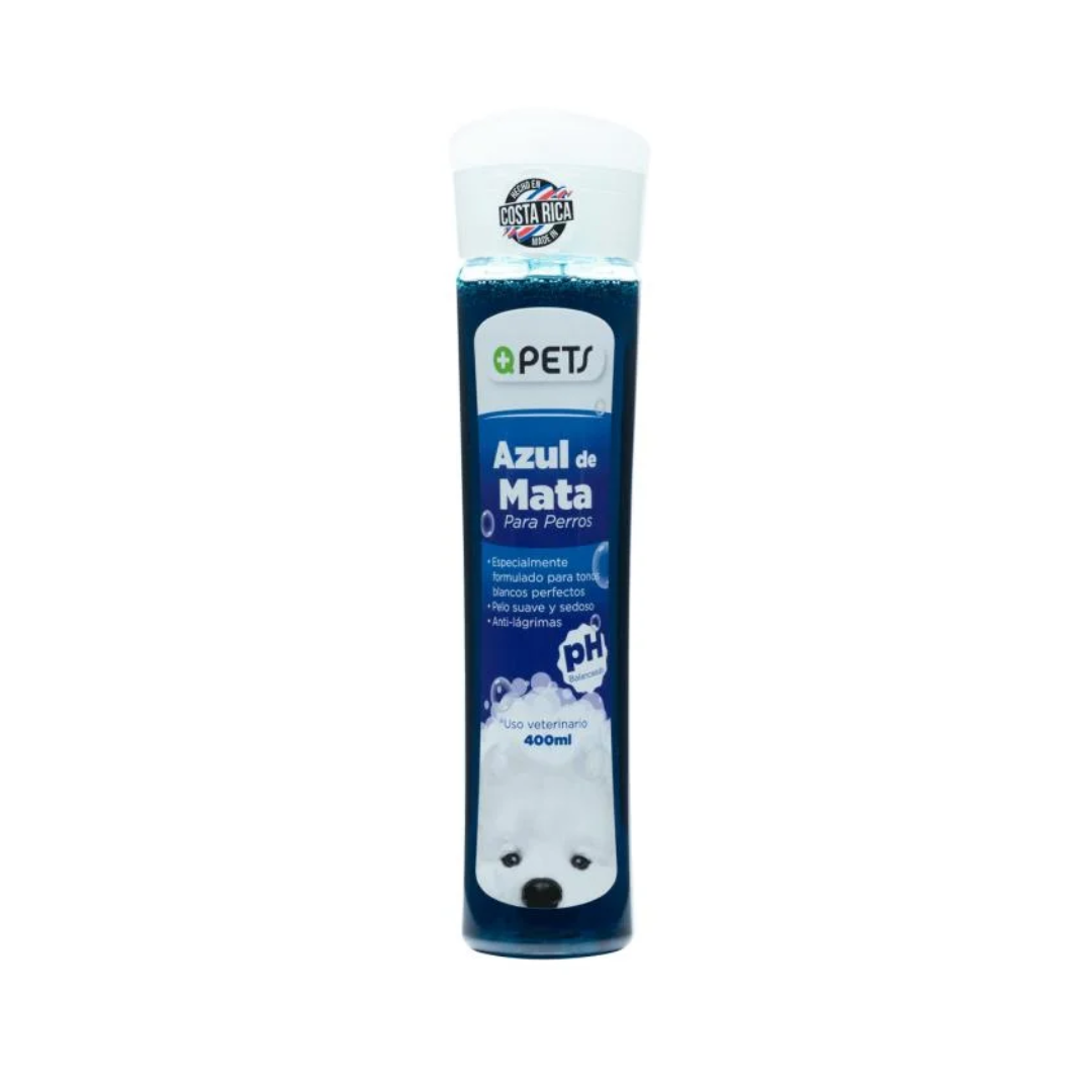Shampoo +qpets Azul de Mata