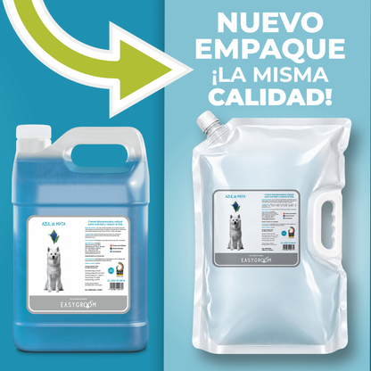 Easygroom – Acondicionador Azul de Mata Galón