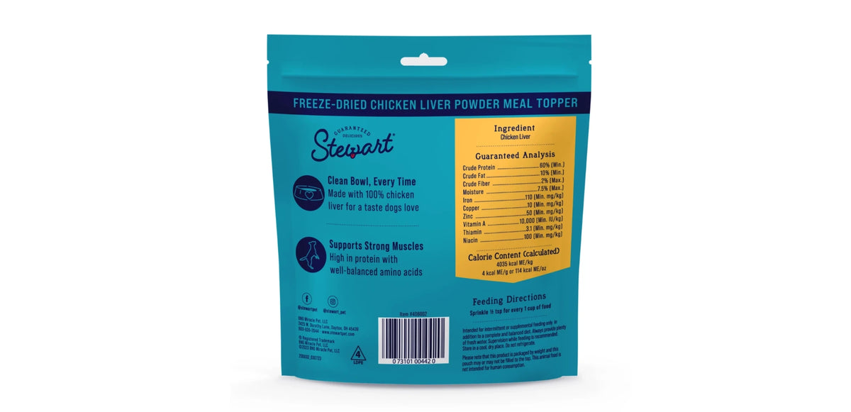 Stewart – Supper Sprinkles Chicken Liver (topper de hígado de pollo)