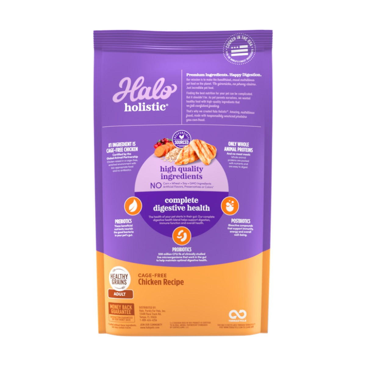 Halo Holistic – Sin Granos Pollo 1,36 kg