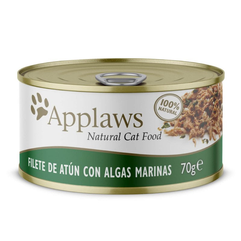 Applaws – Lata para Gato Atún con Algas Marinas 70 g